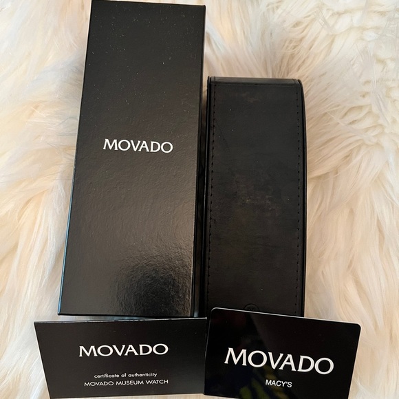 Movado Defio Blue Dial Ladies Watch - Picture 9 of 13